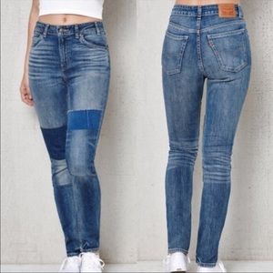 Levi’s Patchwork 721 Vintage High Rise New